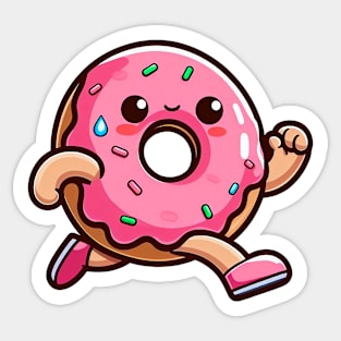 Donut Fast Food Sticker